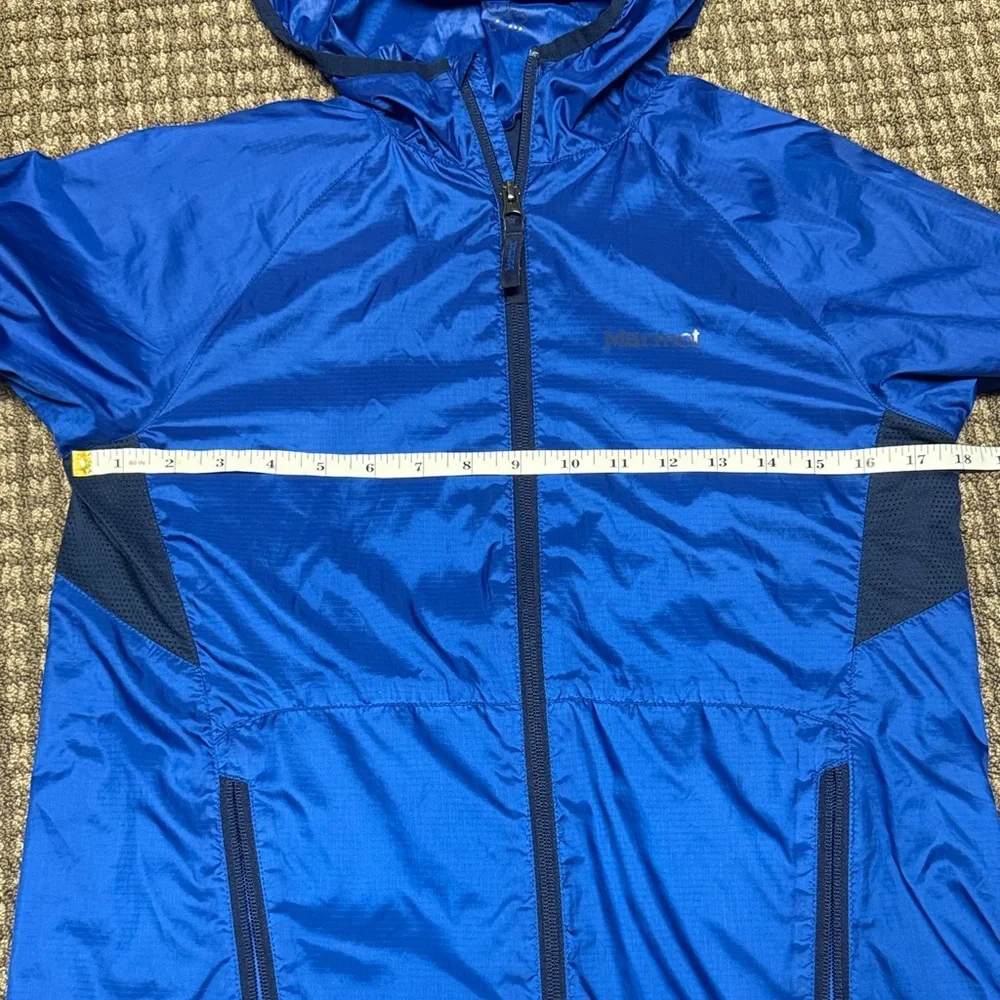 Marmot kids Blue Hooded Jacket Sz XL
